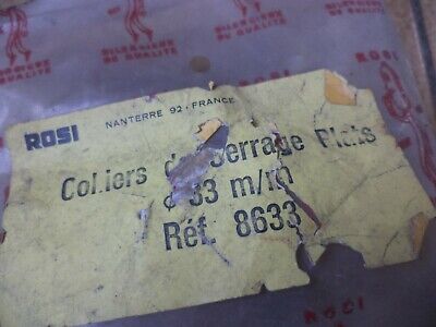 n°gd661 lot 2 collier plat echappement 33mm 8633 neuf DPA86