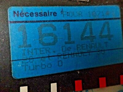 n°gd667 kit fixation echappement renault r20 r30 16144 neuf DPA86