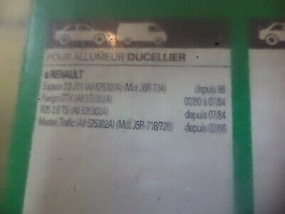 n°gd337 tete delco doigt renault espace 1 fuego dub226 lucas neuf DPA86