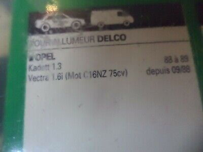 n°gd338 tete delco doigt opel kadett vectra dub704 lucas neuf DPA86