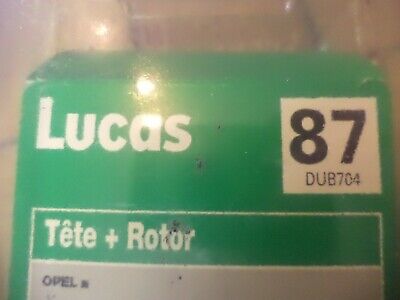 n°gd338 tete delco doigt opel kadett vectra dub704 lucas neuf DPA86