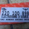 n°gd651 electrovanne injection ford mondeo escort 220100898 24100898B neuve DPA86