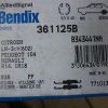 n°gd190 kit machoires frein citroen ln 104 r14 r18 361125b bendix neuf DPA86