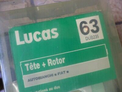 n°gd123 tete delco doigt lancia y10 panda uno dub235 lucas neuve DPA86