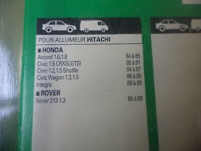 n°gd127 tete delco doigt honda civic rover 213 duj100 lucas neuve DPA86