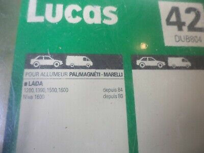 n°gd129 tete delco doigt lada 1200 1300 niva dub804 lucas neuve DPA86