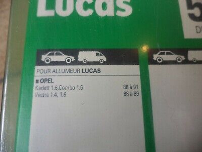 n°gd132 tete delco doigt opel kadett vectra dub112 lucas neuve DPA86