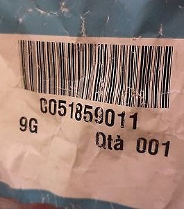 n°w241 serrure porte laterale fiat doblo 51859011 neuve DPA86