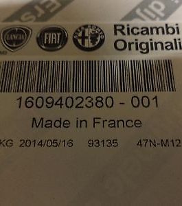n°w10 pompe eau fiat ducato scudo ulysse berlingo c15 1609402380 neuve DPA86