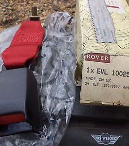 n°ar301 brin ceinture rover mini black red evl10025rpy neuve DPA86