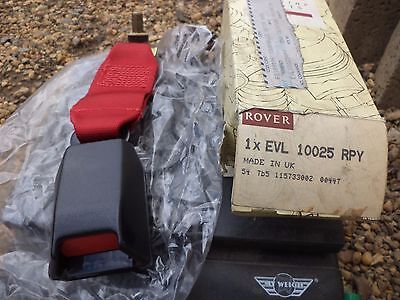 n°ar301 brin ceinture rover mini black red evl10025rpy neuve DPA86