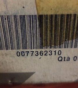 n°w374 jeu plaquette avant fiat palio 77362310 neuf DPA86