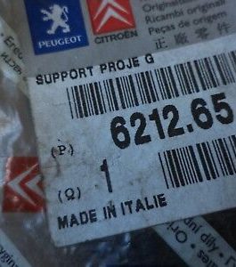 n°v557 patte fixation phare gauche citroen jumper 621265 neuve DPA86