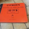 n°h248 catalogue pieces citroen id 19 b n°528 1966 DPA86