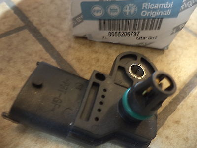 n°b224 capteur pression air alfa 147 156 159 brera 55206797 neuf DPA86