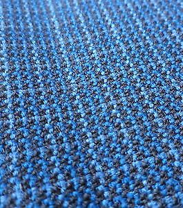 n°e433 tissu siege etoffe mercedes bleu neuf DPA86