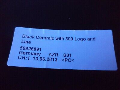 n°fg3 lot coque retroviseur fiat 500 L 50926891 neuve DPA86