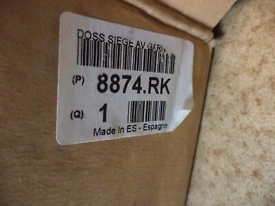 n°eu58 coiffe cuir dossier avg citroen c4 picasso 8874rk DPA86