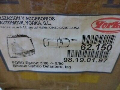n°gd197 clignotant avg ford escort 62150 yorka neuf DPA86