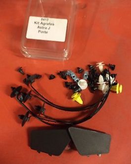 n°au112 kit agrafes porte opel astra J 8413 neuf DPA86