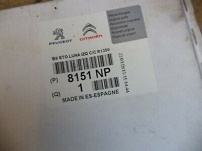 n°de38 glace retroviseur avg peugeot tepee 8151np neuve DPA86