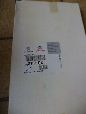 n°de40 glace retroviseur avg peugeot 307 8151gx neuve DPA86