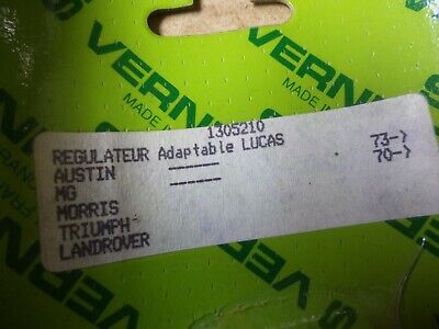 n°gd173 regulateur austin MG morris triumph 1305210 vernhes 37595 neuf DPA86