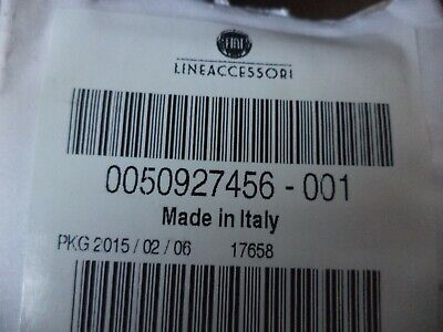 n°fg10 kit baguette chrome lateral fiat 500 X 50927456 neuve DPA86