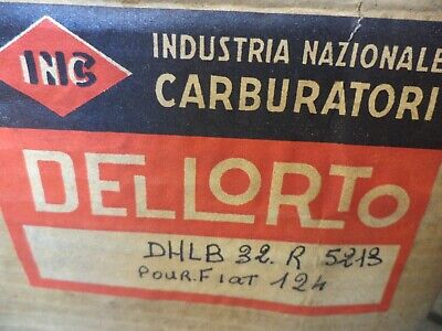 carburateur dellorto DHLB32 R 5213 fiat 124  neuf 32dhlb n°11ce10 DPA86