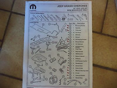 kit dvd grand cherokee 82211387ab neuf n°z508 DPA86