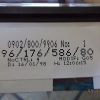 n°c44 compteur citroen saxo diesel  jaeger 6100qw neuf DPA86