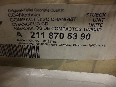 n°m288 chargeur 6 cd mercedes classe b cls classe e ml 2118705390 neuf DPA86