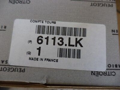 n°c105 compte tours citroen saxo berlingo 106 6113lk neuf DPA86