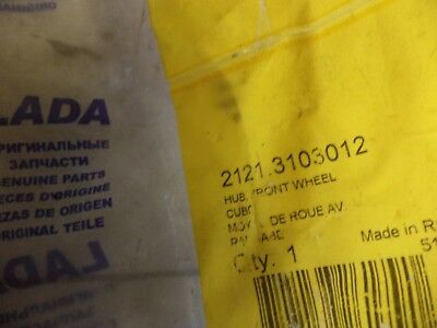 n°r119 moyeu roue avant lada niva 21213103012 neuf DPA86