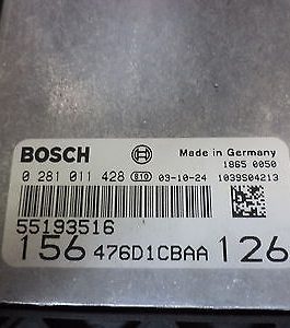 n°fv204 ECU calculateur alfa 156 1.9jtd ref 55193516 neuf DPA86
