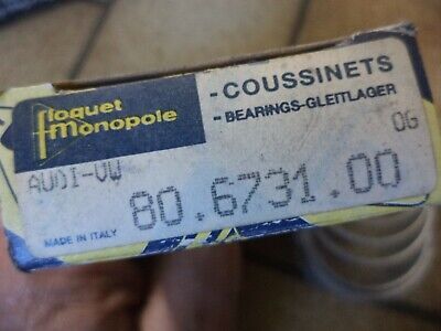 n°gd627 lot coussinet audi 80673100 6731 monopole neuf DPA86