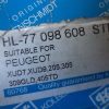 n°gd634 coussinet vilebrequin peugeot 205 305 405 bx xm 77098608 neuf DPA86