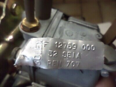 carburateur solex 32SEIA 707 renault R5 GTL 12769 n°8ce115 DPA86