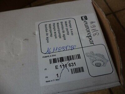 n°ca38 pompe eau citroen evasion xantia xm zx e111631 neuve DPA86