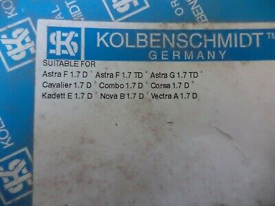 n°gd637 jeu segment opel astra F astra G corsa kadett E 800021040000 neuf DPA86