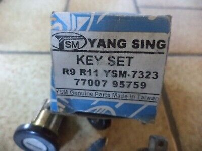n°gd640 lot serrures renault r9 7700795759 yang sing neuve DPA86