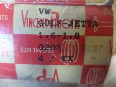 n°gd631 lot soupape echappement volkswagen golf 0203 priotti neuf DPA86
