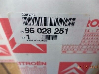 n°c64 compteur  citroen zx essence jaeger 96028251 neuf DPA86