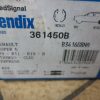 n°gd343 kit machoire frein renault r9 r11 r19 r21 super 5 twingo 361450b bendix DPA86