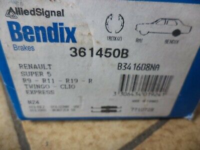 n°gd343 kit machoire frein renault r9 r11 r19 r21 super 5 twingo 361450b bendix DPA86