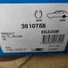 n°gd345 jeu machoire frein renault r4 r5 rodeo 361075b bendix neuf DPA86