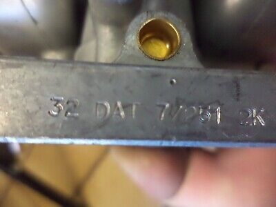 carburateur weber 32DAT 7/251 lancia beta delta  neuf n°11ce42 DPA86