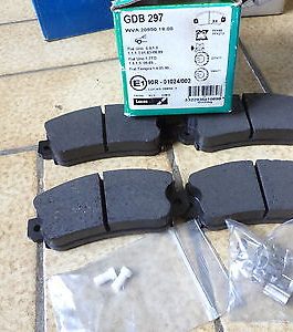 n°h180 jeu plaquette fiat 131 panda uno gdb297 neuve DPA86