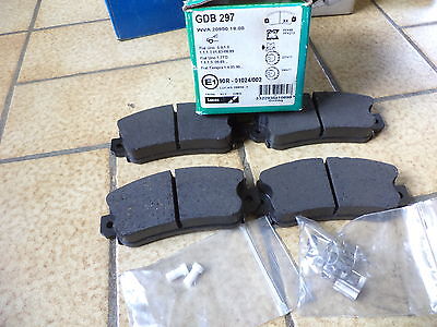 n°h180 jeu plaquette fiat 131 panda uno gdb297 neuve DPA86