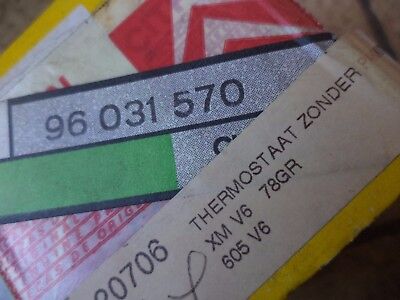 n°eu6 thermostat eau citroen xm v6 peugeot  605 v6 96031570 neuf DPA86